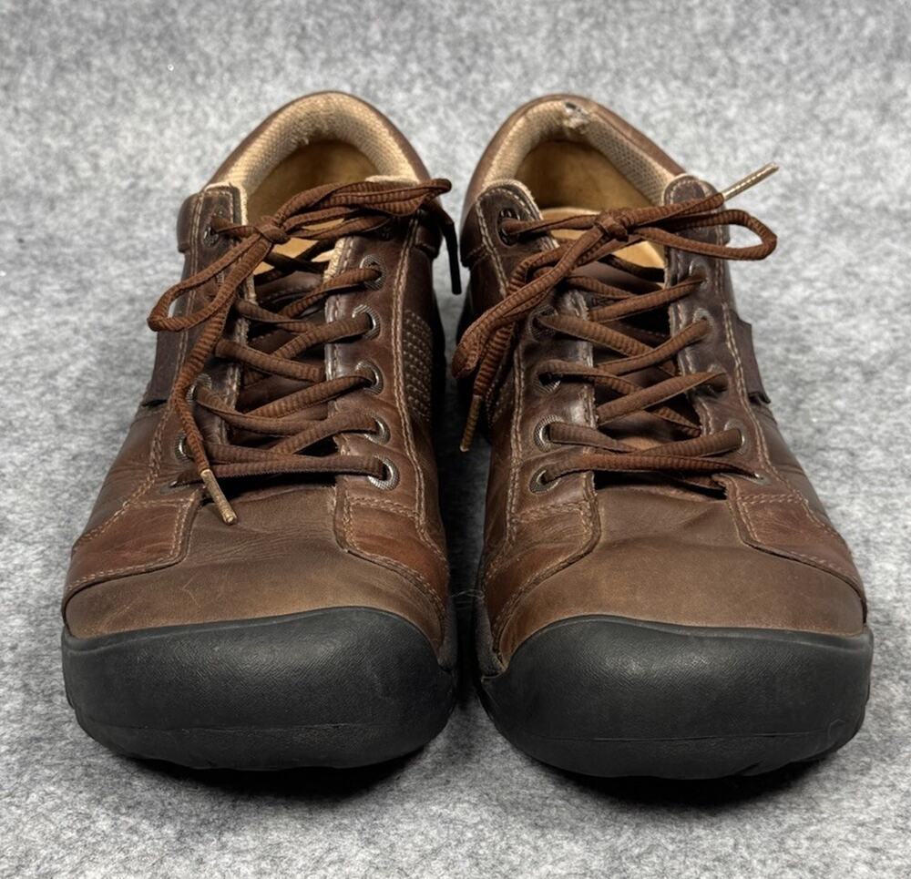 KEEN Men's Austin Shoe 13 US Chocolate Brown
